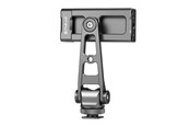 Telefon - Inne akcesoria - Puluz Swivel phone holder with universal 1/4 mount (black) - PU3207B