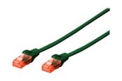 Kabel sieciowy - DIGITUS Professional patch cable - 5 m - green - Zielony - 5m - DK-1612-050/G