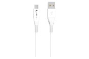 Kabel USB - Lippa USB-A to Micro USB cable 1m White - LPCAM1W