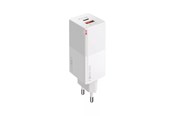 Telefon - Adapter i Ladowarka - Forever 65W USB-C PD & USB-A QC - White - GSM099199