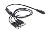 Kabel zasilający (wewnętrzny) - DeLOCK - Power Splitter - DC Jack 5.5 x 2.1 mm to DC Jack 5.5 x 2.1 mm - 50 cm - 83287