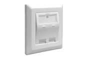 Akcesoria sieciowe - DeLOCK Keystone Wall Outlet - 86202