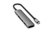 Stacja dokujaca - Satechi 6-in-1 USB-C Slim Multiport Adapter - Space Grey - ST-P6SM