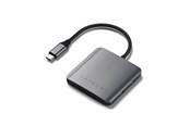 USB hub - Satechi 4-Port USB-C Hub with PD USB hub - 4 - Srebrny - ST-H4CPDM