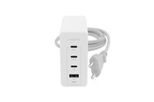 Telefon - Adapter i Ladowarka - Mophie USB-C 120W Wall Adapter PD HUB (3xUSB-C + 1xUSB-A) GaN - White - 409909309