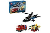 LEGO® - LEGO City 60462 Zestaw z helikopterem, wozem strażackim i łodzią podwodną - 60462
