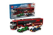 LEGO® - LEGO City 60445 F1® Ciężarówka z bolidami RB20 i AMR24 F1® - 60445