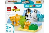 LEGO®  - LEGO DUPLO 10442 Rodziny dzikich zwierząt: pingwiny i lwy - 10442