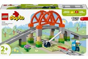LEGO®  - LEGO DUPLO 10426 Most i tory kolejowe — zestaw rozszerzający - 10426