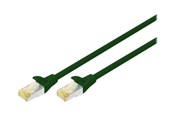 Kabel sieciowy - DIGITUS patch cable - 50 cm - green - Zielony - 0.5m - DK-1644-A-005-G-10