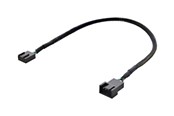 Kabel zasilający (zewnętrzny) - Deltaco - fan power extension cable - 4 pin fan connector to 4 pin fan connector - 30 cm - SSI-64