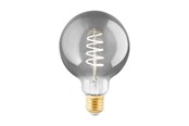 Zarówka LED - EGLO Żarówka światła LED G95 Globe 4W/820 100 lumen smoke dimmable E27 - 110086