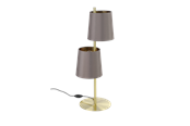Lampy - EGLO ALMEIDA 2 table lamp brushed brass - 99611