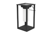Lampy - EGLO USIGNI solar lamp black - 901089