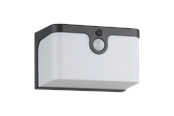 Lampy - EGLO CROARA outdoor wall lamp solar cell anthracite - 901081