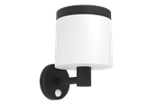 Lampy - EGLO PANTETE outdoor wall lamp solar cell black - 901076