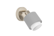 Lampy - EGLO BELLIZZI spot brushed steel/grey - 901045