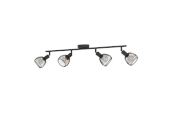 Lampy - EGLO SONNINO spot 4L black - 901042