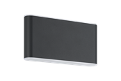 Lampy - EGLO GRUTTI outdoor wall lamp anthracite - 901026