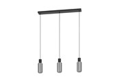 Lampy - EGLO MAIONE long table pendant black/grey - 901005