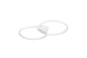 Lampy - EGLO AMANDOLO ceiling lamp with remote control 2700-6500K white - 900954