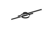 Lampy - EGLO AMANDOLO ceiling lamp with remote control 2700-6500K black - 900953