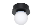 Lampy - EGLO MOSIANO wall/ceiling lamp black - 900659