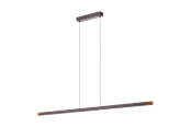Lampy - EGLO LISCIANA long table pendant 1260 mm grey - 900175