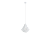 Lampy - EGLO DOLWEN pendant light Ø335 mm white - 43996