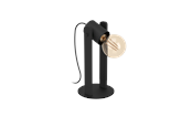 Lampy - EGLO PLIMSOLL table lamp black - 43849