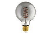 Inteligentny dom - EGLO CONNECT-Z LED G95 Spiral 4W 2000K E27 smoky - 110287