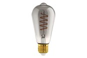 Inteligentny dom - EGLO CONNECT-Z LED ST64 Spiral 4W 2000K E27 smoky - 110285