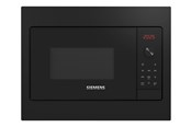 Kuchenka mikrofalowa, mini piekarnik - Siemens iQ300 BF523LMB3 - microwave oven - built-in - black - BF523LMB3