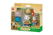 Lalka, mis i akcesoria - Sylvanian Families Exciting Exploration Set -Latte Cat Brother & Baby - 5763