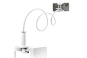 Telefon - Inne akcesoria - UGREEN Phone holder Flexible Long Arm 90cm - White - 30488