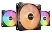 Wentylator obudowy - be quiet! LIGHT WINGS LX high-speed (3-pack) - Wentylator obudowy - 120mm - Czarny ze światłem RGB - 31 dBA - BL124