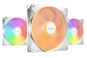Wentylator obudowy - be quiet! LIGHT WINGS LX 140mm high-speed White (3-pack) - Wentylator obudowy - 140mm - Biały z oświetleniem RGB - 23 dBA - BL131