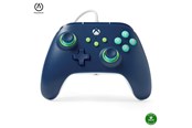 Akcesoria dla graczy - PowerA Wired Controller for Xbox Series X|S - Mariner Blue - XBGP0380-01