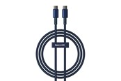 Kabel USB - Baseus Tungsten Gold USB-C to USB-C Cable 100W 1m (blue) - P10319800321-03