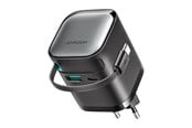 Telefon - Adapter i Ładowarka - Joyroom Power charger with retractable cable 65W TCL02 GaN - JR-TCL02