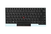 Klawiatura - Lenovo - notebook replacement keyboard - with Trackpoint UltraNav - AZERTY - French - black Input Device - Klawiatura zamienna notebooka - Francja - Czarny - KEYBOARD-T590-FR