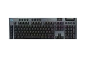 Klawiatura - Logitech G915 X LIGHTSPEED - Clicky - 100% (pełny rozmiar - standardowy) - Klawiatura gamingowa - Angielski (UK) - Czarny - 920-012708