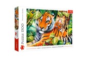 Puzzle - Trefl Puzzle - Two tigers (1500 pieces) Podłoga - TFL26159