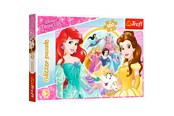 Puzzle - Trefl Puzzle - Princess - Glitter - Memories of Bella and Ariel (100 pieces) Podłoga - TFL14819