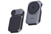 Telefon - Adapter i Ladowarka - Aukey LC-MC312 MagFusion Z Qi2 3-in-1 Foldable Wireless Charging Station - LC-MC312