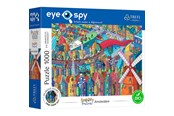 Puzzle - Trefl Puzzle - Unlimited Fit - EYE-SPY - SNEAKY PEAKERS: Amsterdam The Netherlands (1000 pieces) Podłoga - TFL10710