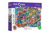 Puzzle - Trefl Puzzle - Unlimited Fit - EYE-SPY - IMAGINARY CITIES: New York USA (1000 pieces) Podłoga - TFL10708