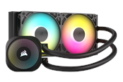 Chłodzenie CPU - Corsair NAUTILUS 240 ARGB Black - Chłodzenie wodne procesora - Max 36 dBA - CW-9060092-WW