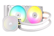 Chłodzenie CPU - Corsair NAUTILUS 240 ARGB White - Chłodzenie wodne procesora - Max 36 dBA - CW-9060094-WW