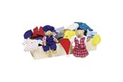 Lalki i akcesoria - Goki Dollhouse Bear Dolls + Clothes - 51914